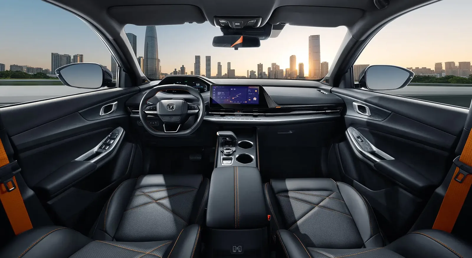 Интерьер Changan CS55 Plus